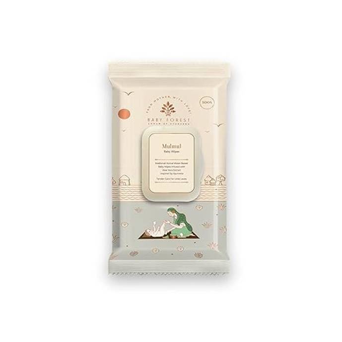 Baby Forest Mulmul Baby Ultra-soft Water-based Wipes 72Pcs