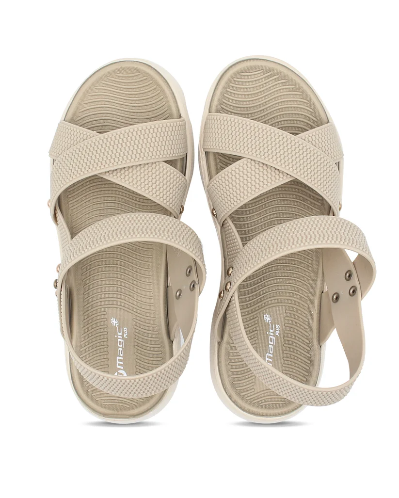 DOCTOR SOLE Magic+ Women's Comfort Wedge Sandals – Lightweight Cushioned Slingback Sandals for Everyday Wear