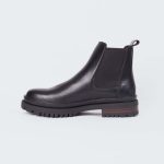 U483C ISABELLA -Black Boots For Women -Caliber Shoes Nepal