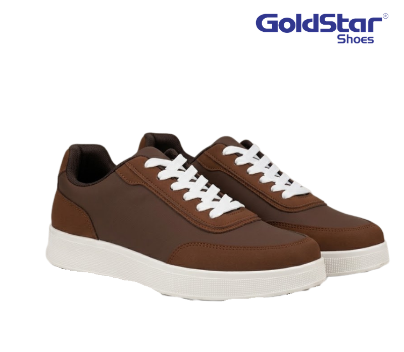 Goldstar ULSF-AX-1/B Neo Brown Casual Sneakers | Lightweight Comfortable Everyday Walking Shoes