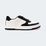 LEXOR 576SK -Black and White Casual Sneakers For Men -Caliber Shoes Nepal