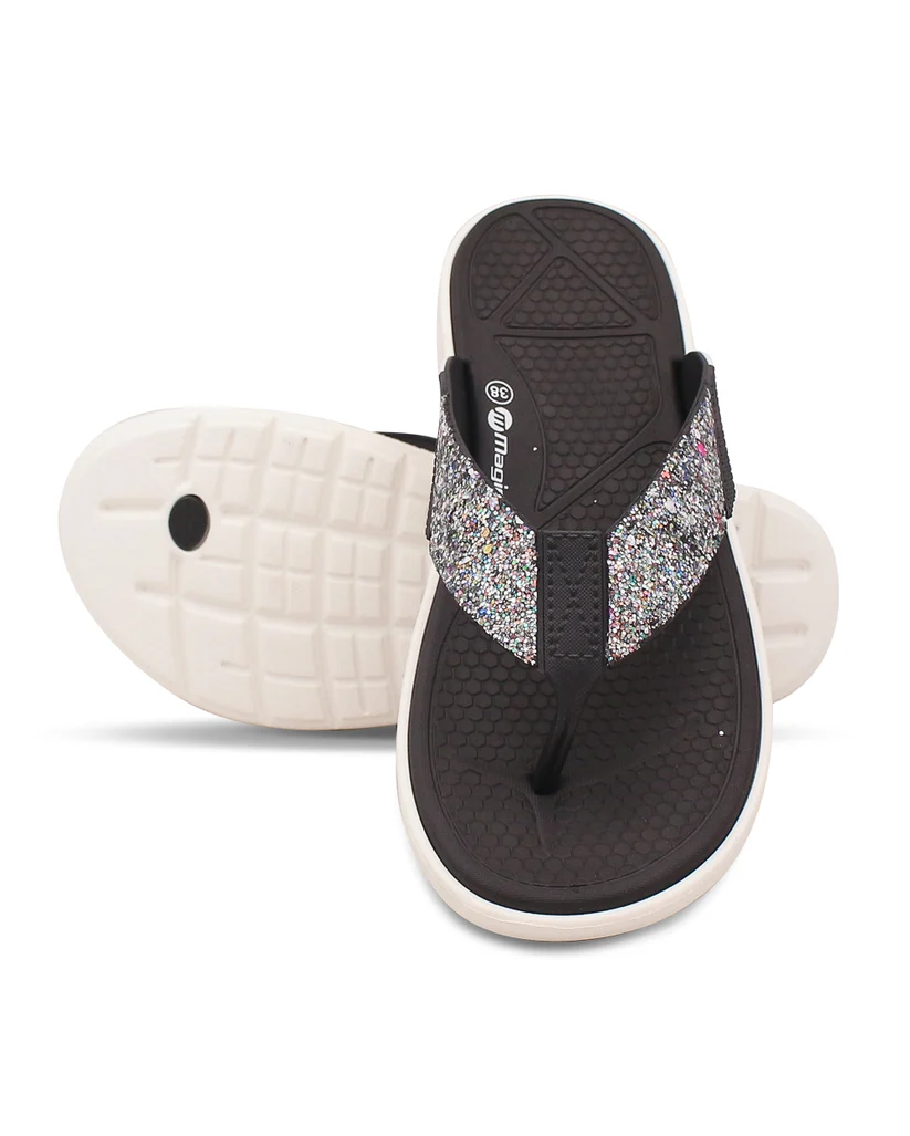 Doctor Sole Magic+ Women V-Shape Flipflop – EVA Lightweight Toe Post Slippers