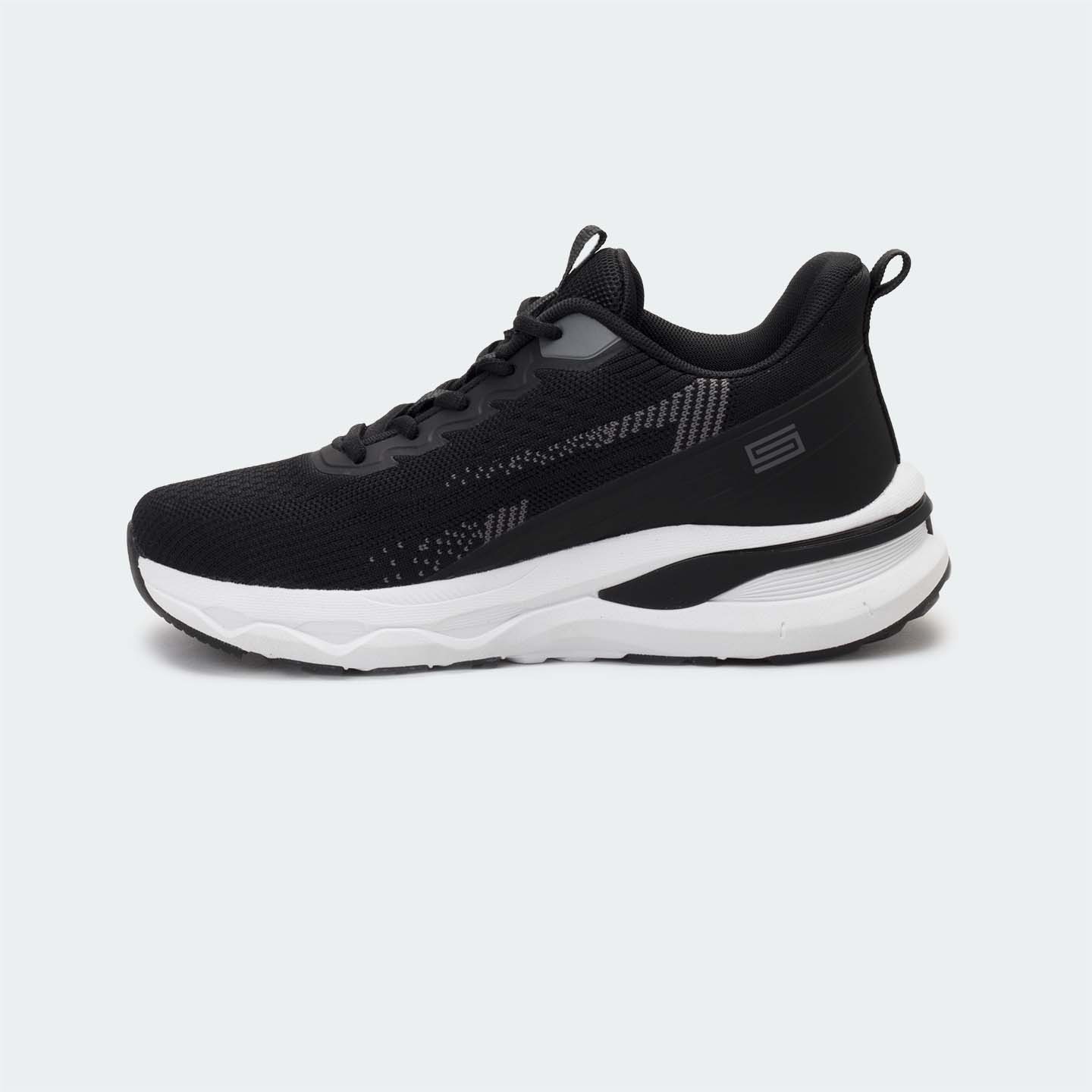 FLYNX 752.2 -Black/White Sport Shoes for Men -Caliber Shoes Nepal