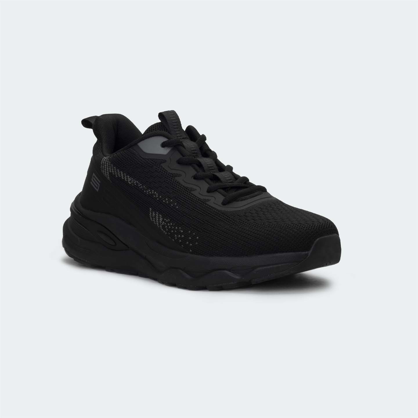 FLYNX 752 -Black Sport Shoes for Men -Caliber Shoes Nepal