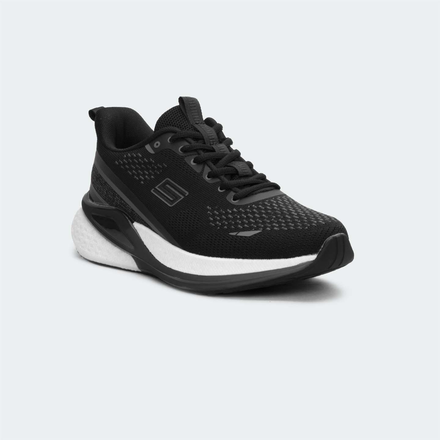 VELOCITY 753.2 -Black Sport Shoes for Men -Caliber Shoes Nepal