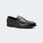 GARNET B682SN – Black Penny Formal Shoes For Men – Caliber Shoes Nepal