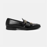 ANGELO B714SN -Black Formal Shoes For Men -Caliber Shoes Nepal