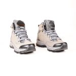 Run Shoes Grey & Black Lace-up Trekking Boots for Men