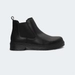 RAVEN M481C -Black Chelsea Boots For Men -Caliber Shoes Nepal