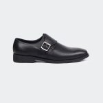 LEOPOLD T686G -Black Penny Formal Shoes For Men -Caliber Shoes Nepal