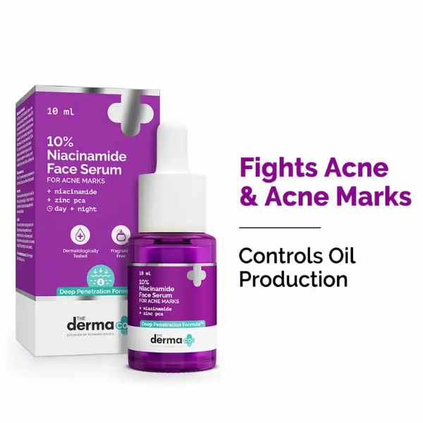 The Derma Co. 10% Niacinamide Serum 10ml (8906087775058)