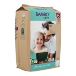 Bambo Nature Baby Diapers Size 6 XXL (16+ kg) – 20 pcs Tape Style | Eco-Friendly, Soft & Sensitive Skin Safe Diapers