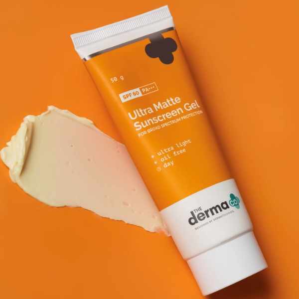 The Derma Co. Ultra Matte Sunscreen Gel, 50gm (8906087772095)
