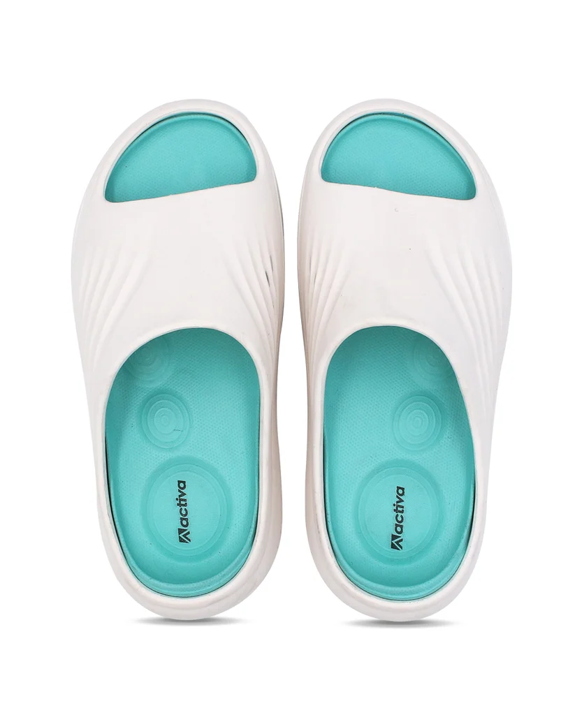 Activa Men's Ultra Comfort Slides – Lightweight Cushioned Open-Toe Slides for Everyday Wear