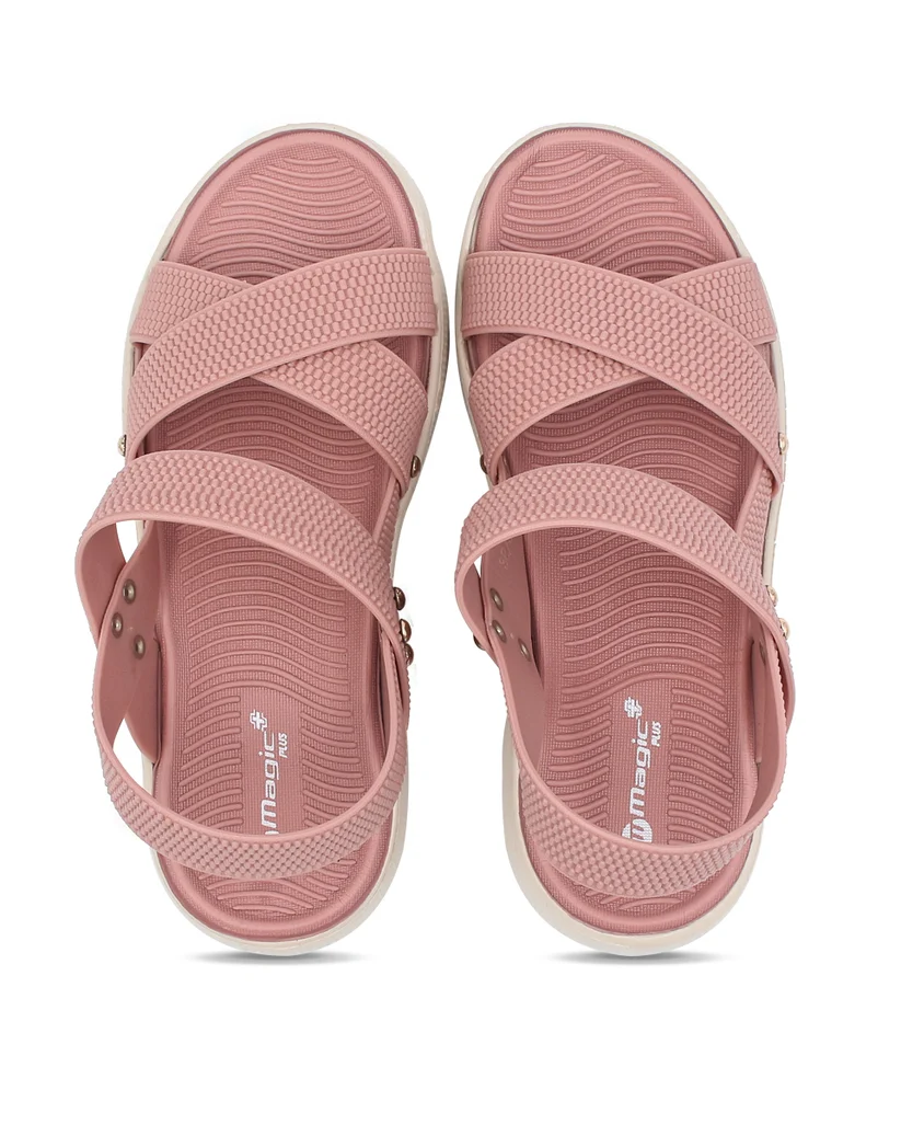 DOCTOR SOLE Magic+ Women's Comfort Wedge Sandals – Lightweight Cushioned Slingback Sandals for Everyday Wear