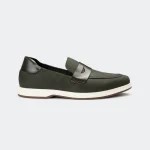 BELLAGIO 541SK – Green Formal Shoes For Men – Caliber Shoes Nepal
