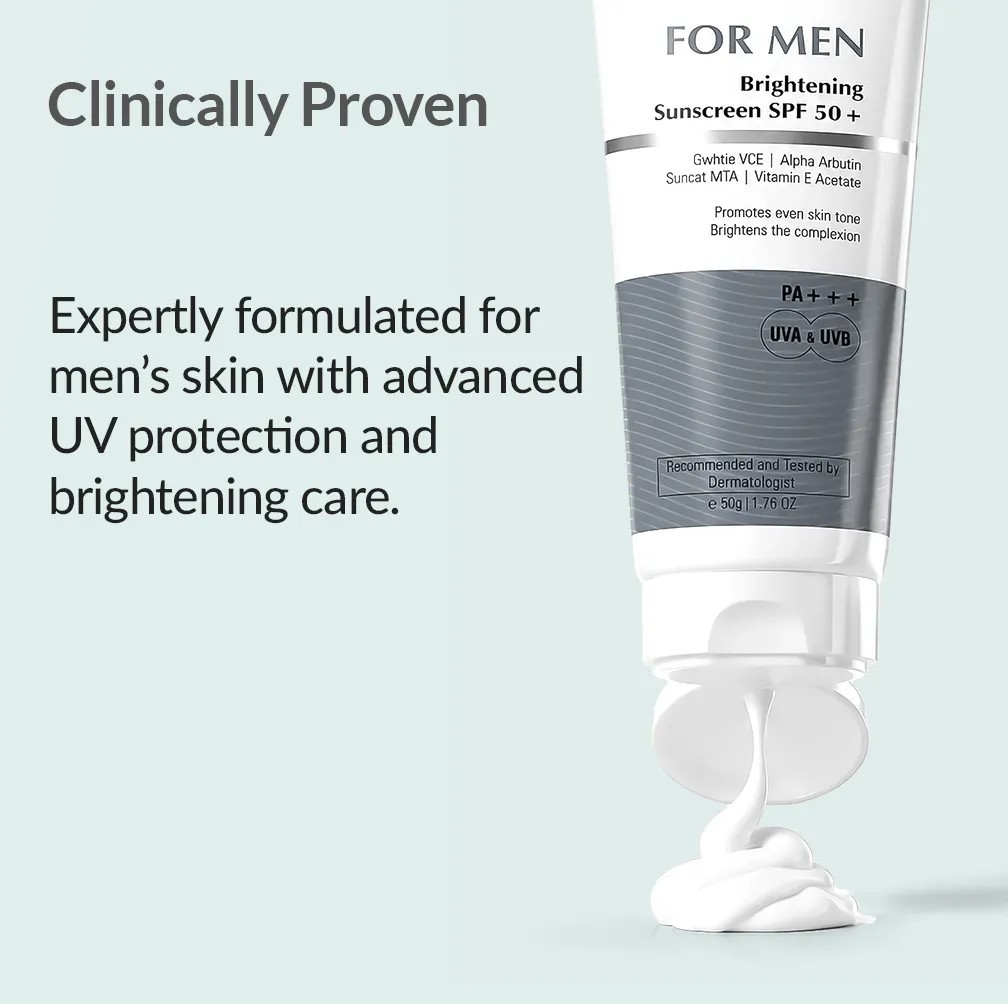 Men Sunscreen  spf 50++