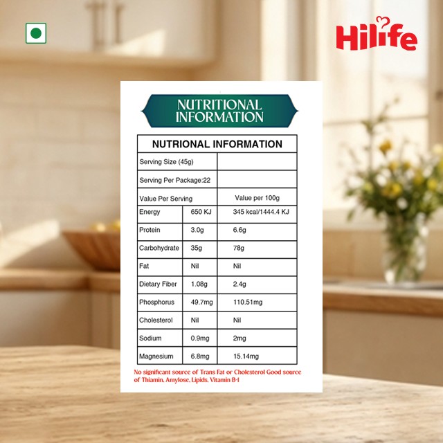 Hilife Low GI Rice 1kg