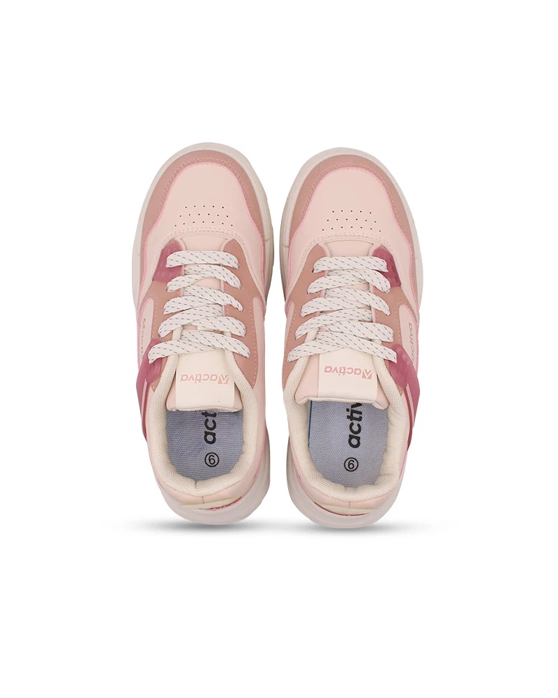 Style and Comfort Women's Breathable Lace-Up Casual Sneakers