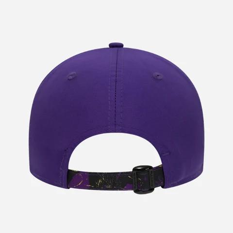 New Era Lakers NBA Print Infill 9FORTY Cap