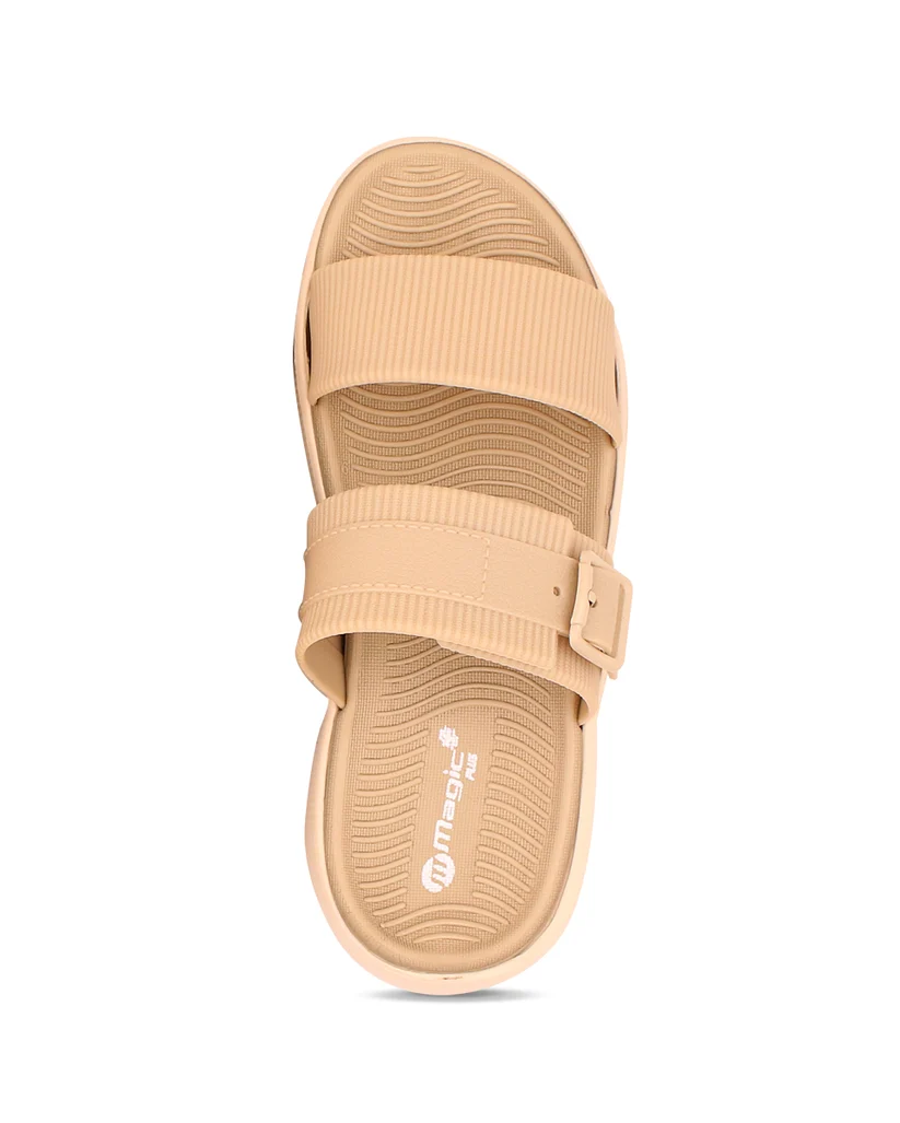 Doctor Sole Magic+ Women Slides – EVA Cushioned Dual Strap Comfort Sandals