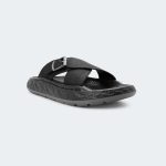 ECLIPSE 313SK -Black Slides For Men -Caliber Shoes Nepal