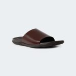VESPER 315SN -Maroon Slides For Men -Caliber Shoes Nepal