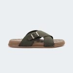 KAIRO 317SK – Green Slides For Men – Caliber Shoes Nepal