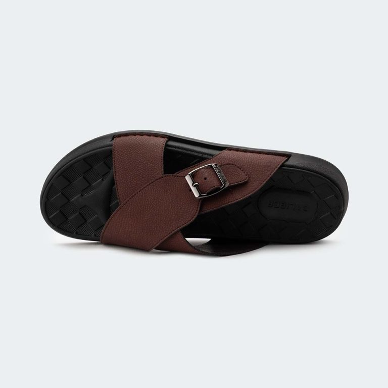 KAIRO 317SK -Maroon Slides For Men -Caliber Shoes Nepal