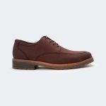ALBERT A537SK -Maroon Formal Shoes For Men -Caliber Shoes Nepal