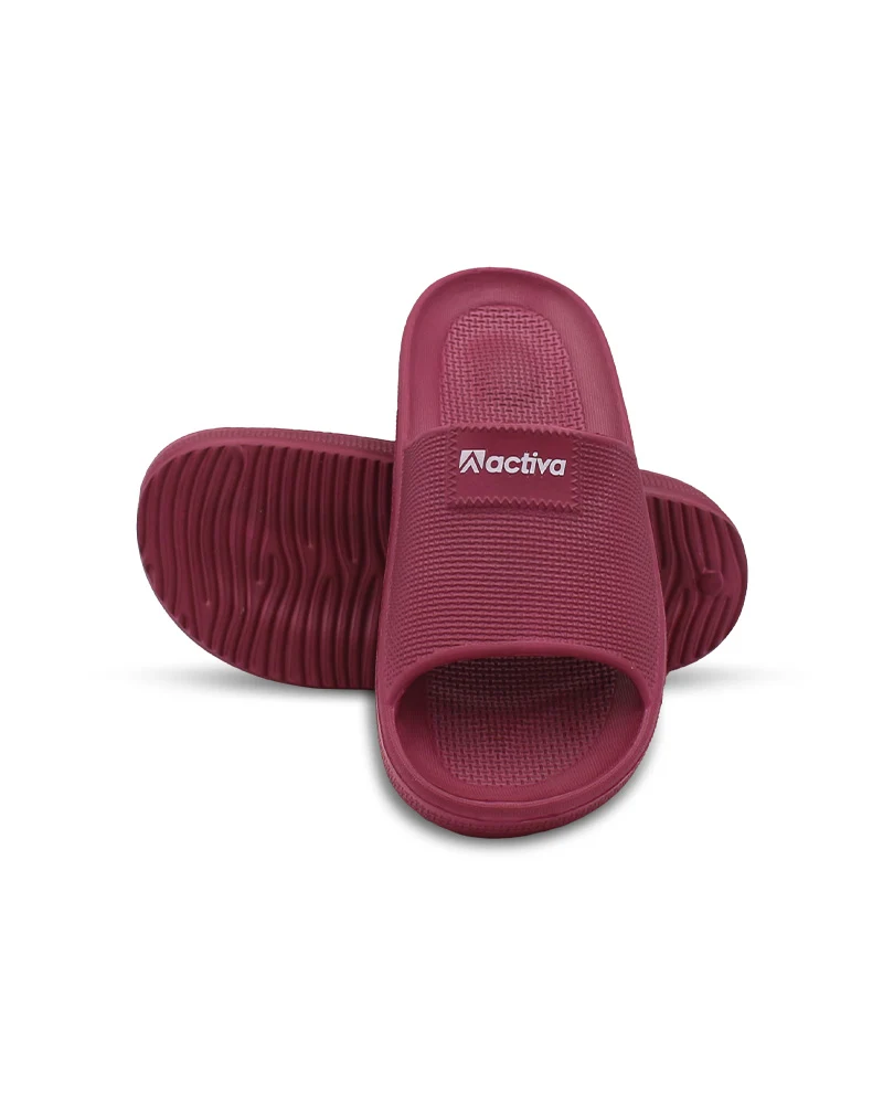 ACTIVA SLIDES: Supportive Sandals for Women with Good Grip