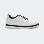 CARBON 579C – White/Black Casual Sneakers For Men – Caliber Shoes Nepal