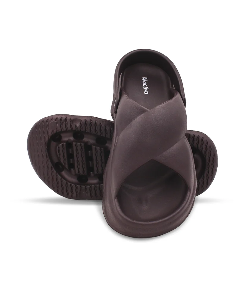 Women’s EVA Criss-Cross Sandals with Back Strap – Lightweight & Comfortable