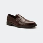 MONTARO A527SN – Maroon Formal Shoes For Men – Caliber Shoes Nepal