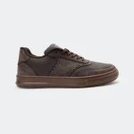 AUREO 574R – Coffee Casual Sneakers For Men – Caliber Shoes Nepal