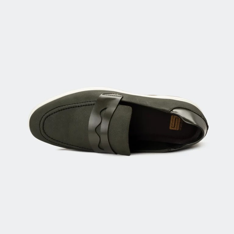 BELLAGIO 541SK – Green Formal Shoes For Men – Caliber Shoes Nepal