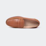 OAK 533G -Brown Penny Formal Shoes For Men -Caliber Shoes Nepal