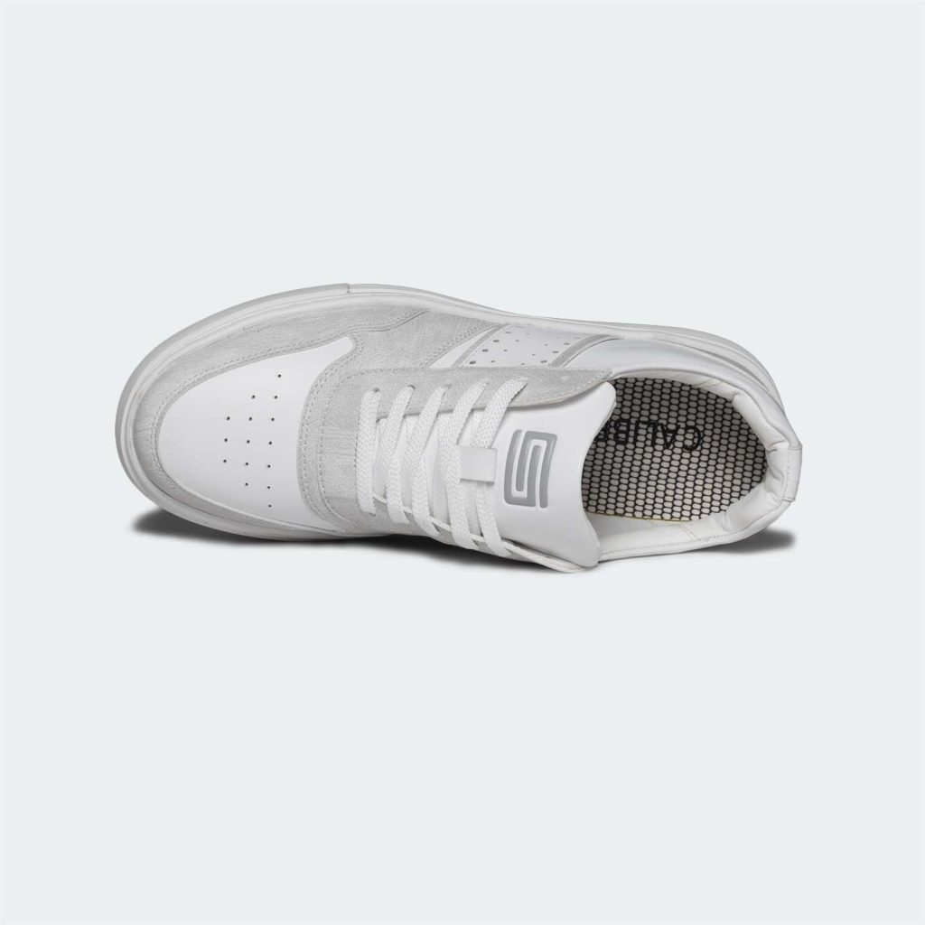 JULIO 563 -White/Bone Casual UniSex Sneakers -Caliber Shoes Nepal