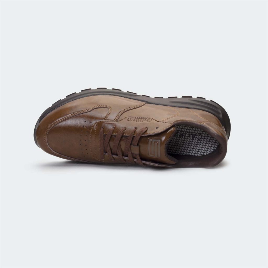 RAPHAEL 570S -Coffee Casual Sneakers For Men -Caliber Shoes Nepal