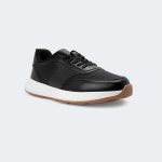 ZENITH 571SN -Black Casual Sneakers For Men -Caliber Shoes Nepal