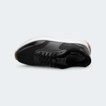 ZENITH 571SN -Black Casual Sneakers For Men -Caliber Shoes Nepal