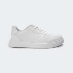 BLANC 572 -White Casual Sneakers For Men -Caliber Shoes Nepal