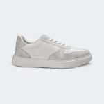BLANC 572R.W – White Bone Casual Sneakers For Women – Caliber Shoes Nepal