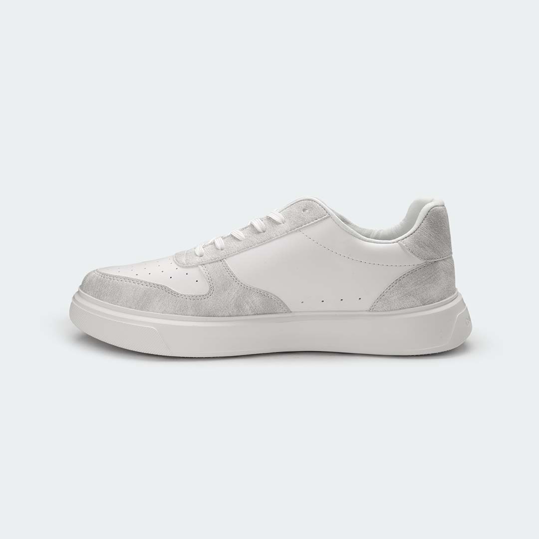 BLANC 572 – White/Bone Casual Sneakers For Men – Caliber Shoes Nepal