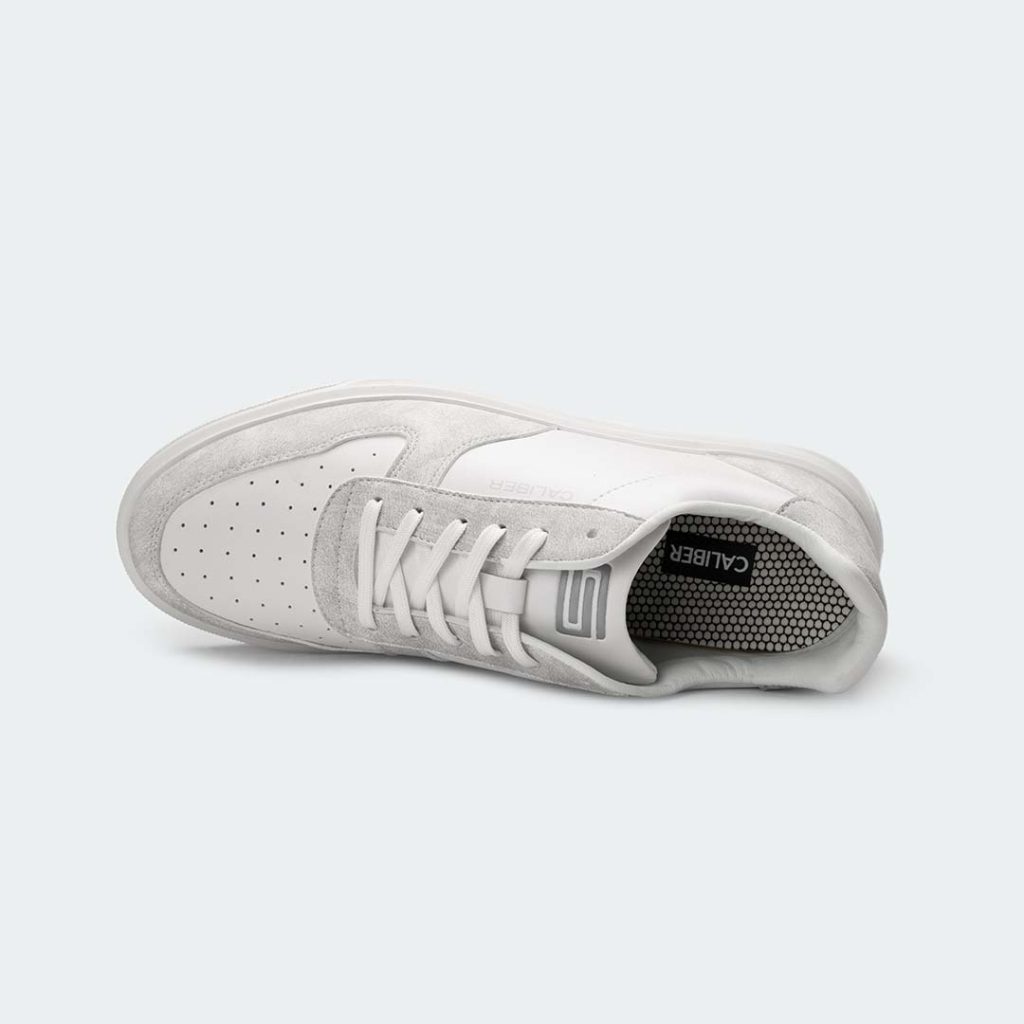 BLANC 572R.W – White Bone Casual Sneakers For Women – Caliber Shoes Nepal