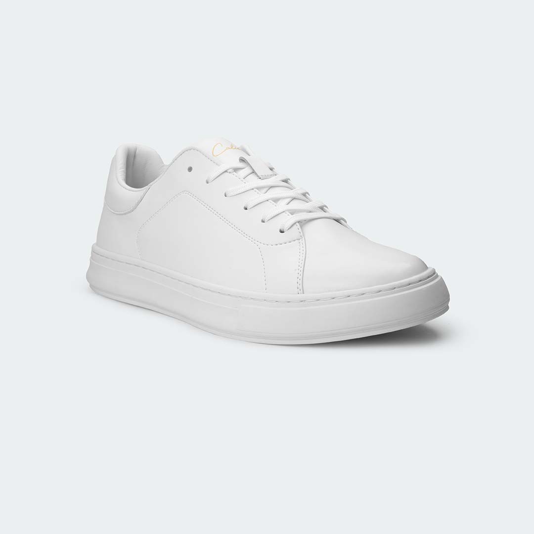 BRUNOX 577SN – White Casual Sneakers For Men – Caliber Shoes Nepal