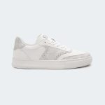 AUREO 574R – White Bone Casual Sneakers For Men – Caliber Shoes Nepal