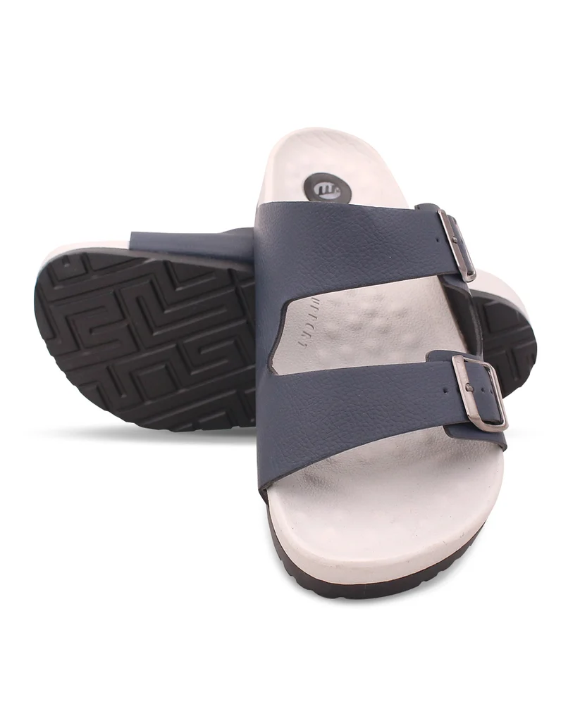 JUPITER Magic+ Men’s Dual Buckle Slides – Comfortable Casual Slippers for Daily Wear