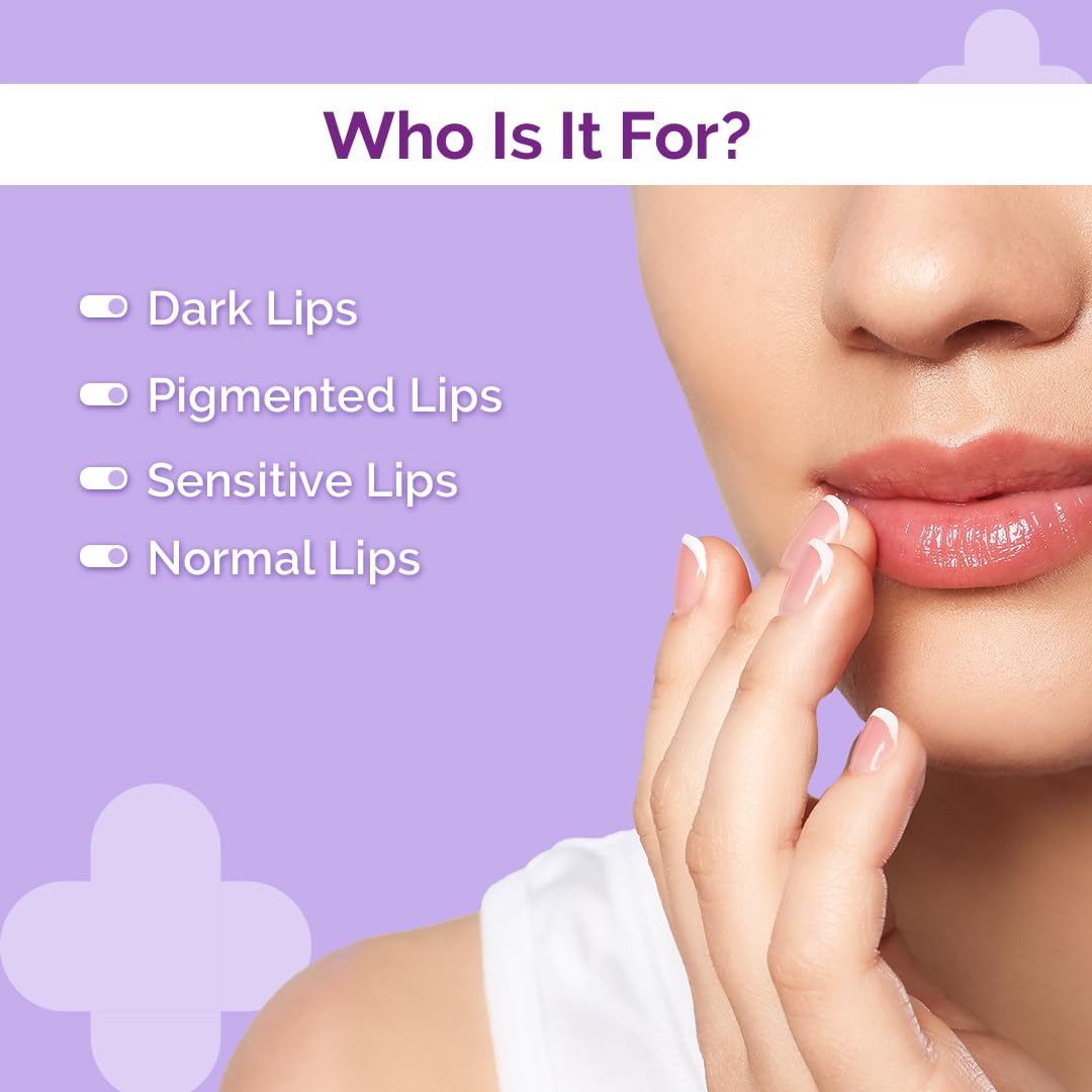 The Derma Co 1% Kojic Acid Lip Balm With Alpha Arbutin & Hyaluronic Acid, Spf 30 Pa++, 4gm (8904417308501)