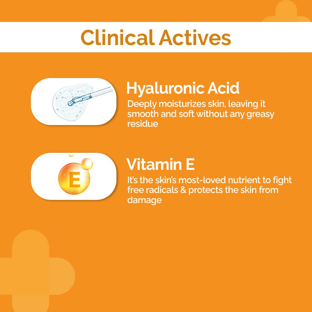 The Derma Co. Hyaluronic Invisible Sunscreen Gel with Hyaluronic Acid & Vitamin E, 50gm (8904417300246)